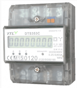 kWh-meter aansluiten