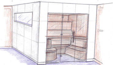 zelf sauna bouwen